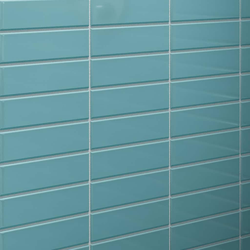 2 in. x 8 in. Glass Subway Wall Tile
