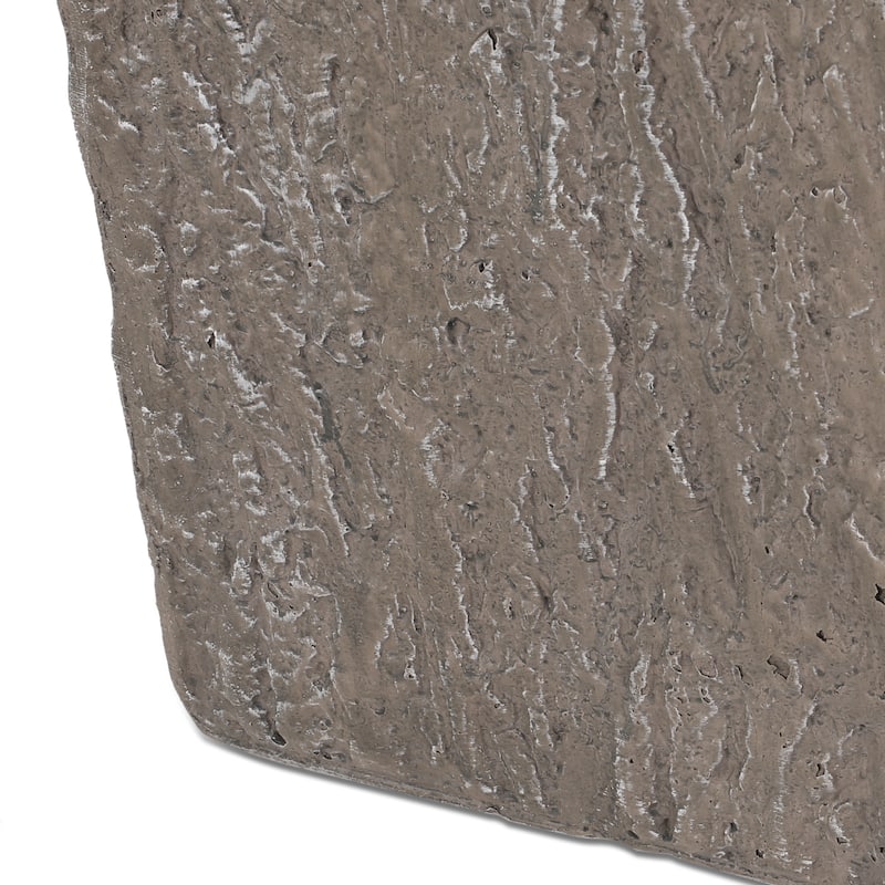 Littell Outdoor Cast Stone Planter by Christopher Knight Home