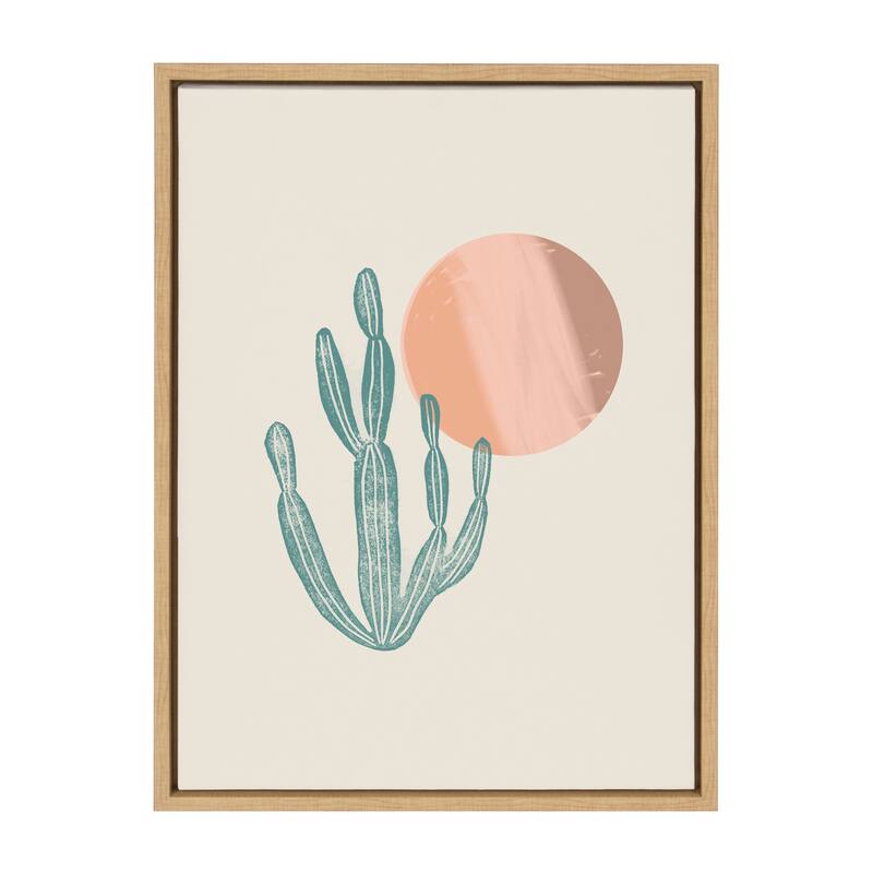 Kate and Laurel Sylvie Sunrise Framed Canvas by Kate Aurelia Holloway