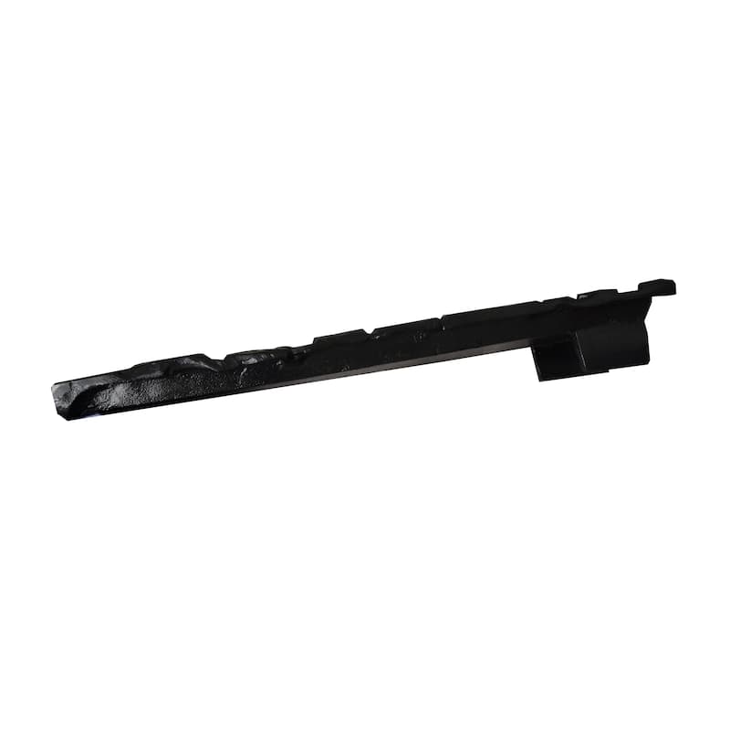 Slate Stone Rock Cast Aluminum Downspout Gutter 24 in. Splash Block