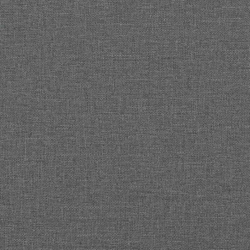 vidaXL Recliner Chair Dark Grey Fabric