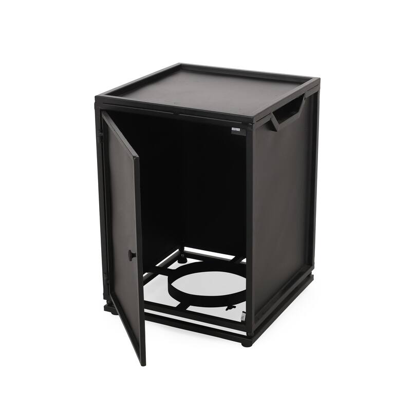 Cape Coral Outdoor 5-piece Chat Set with 56-inch Fire Table by Christopher Knight Home