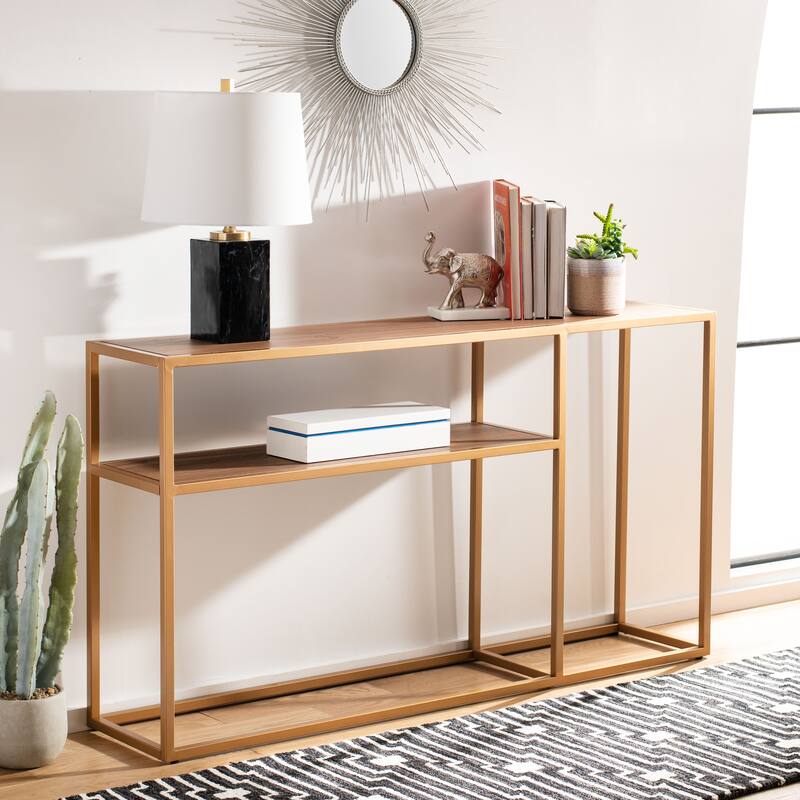 SAFAVIEH Dieuwke 30-inch Console Table - 54" x 12" x 30.3" - 54" x 12" x 30.3" - 54Wx12Dx30H