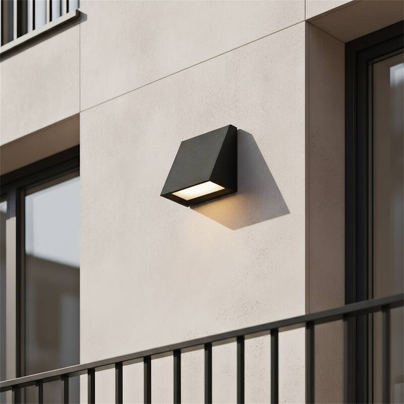 5" LED Wall Sconce - Black