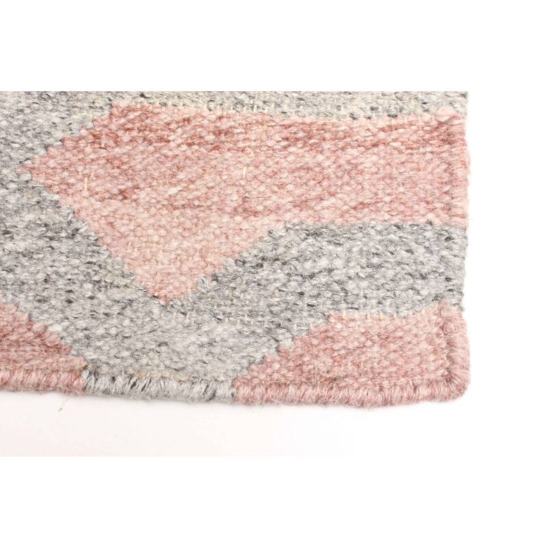 ECARPETGALLERY Flat-Weave Ankara FW Copper Wool Kilim - 4'8 x 7'11