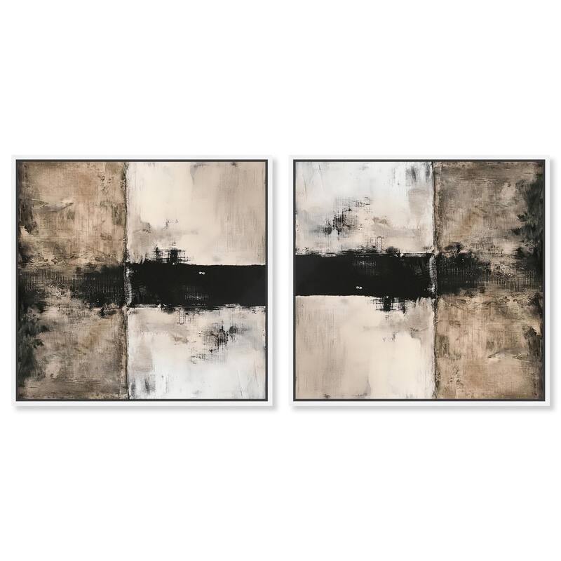Gossamer Light II Canvas by Art Remedy - 12" x 12" - White