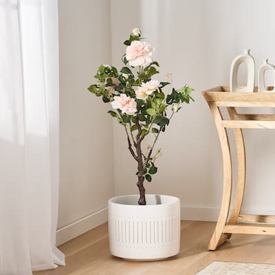 Willey Artificial Rose Tree by Christopher Knight Home