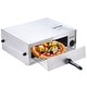 preview thumbnail 1 of 6, Goplus Kitchen Commercial Pizza Stainless Steel Counter Top Snack Pan Silver