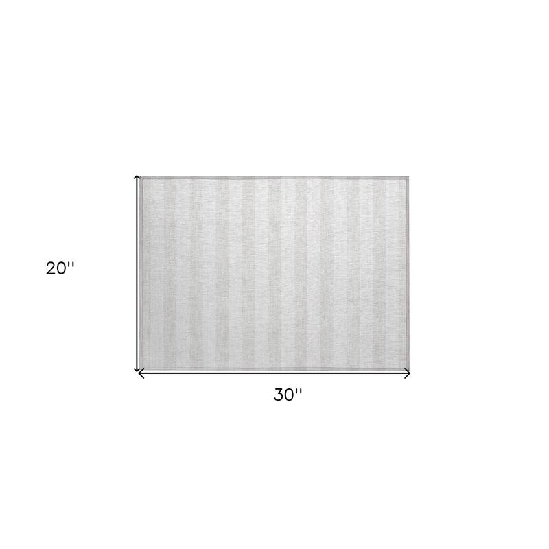 Alluva Stripe Weather Resistant Blended Style Outdoor Rug
