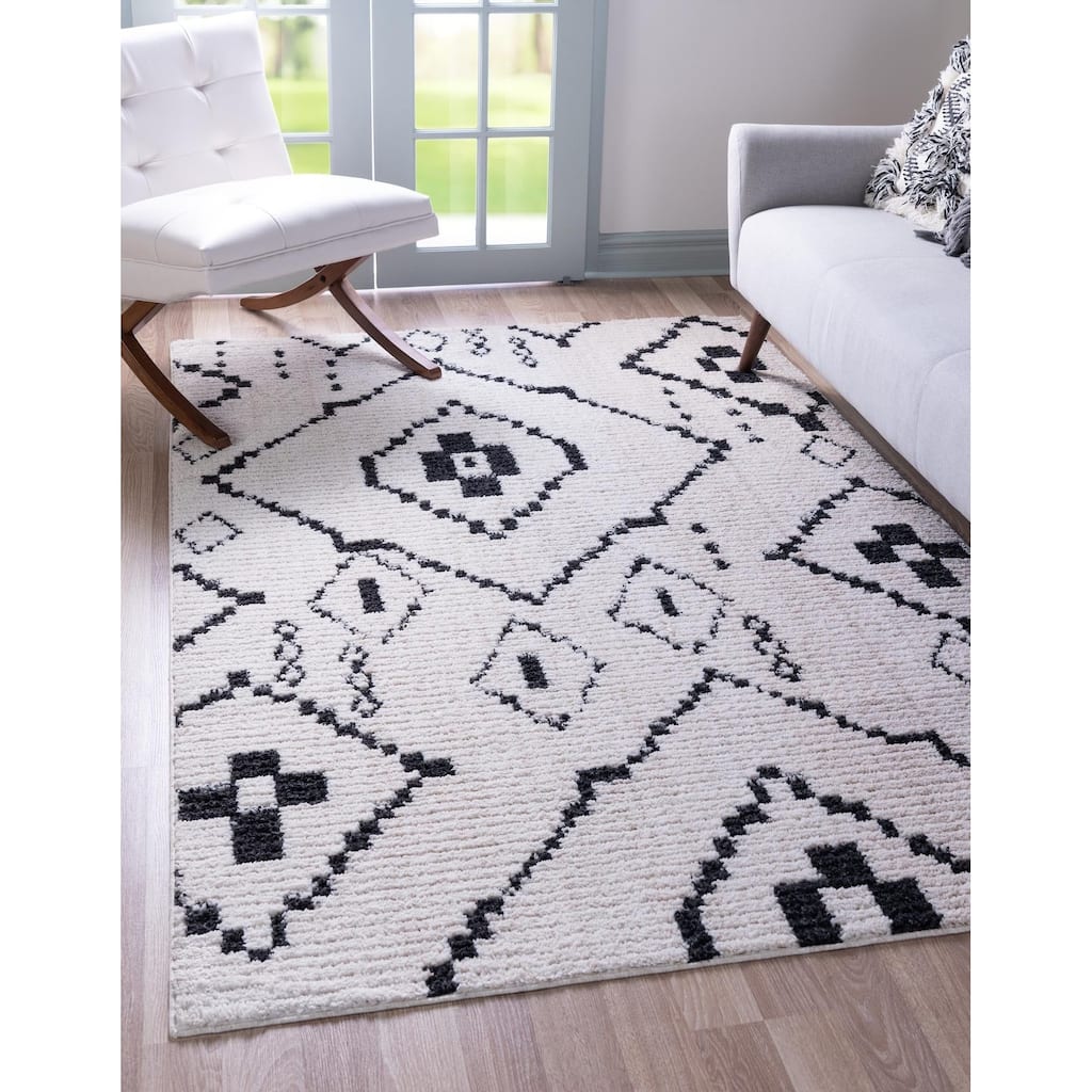 Contemporary Zaire Collection Area Rug