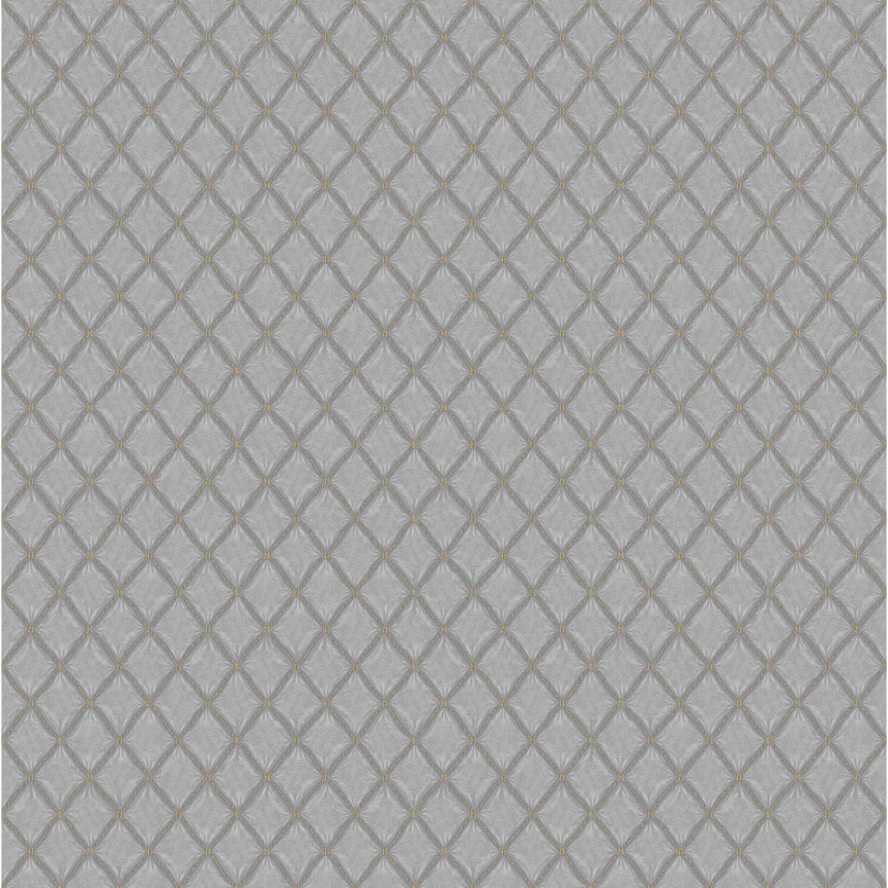 Fine Decor Santina Natural & Grey Trellis Wallpaper