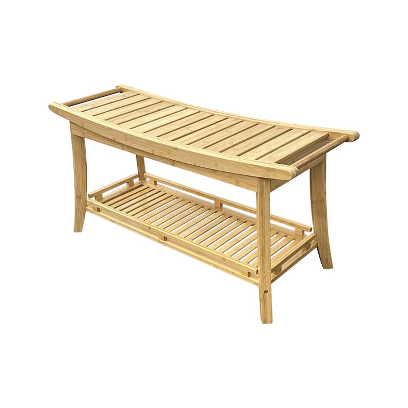 Solid Bamboo Premier 39" Spa Bench