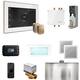 Option White / Brushed Bronze