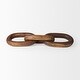 preview thumbnail 10 of 22, Tayla Large Black-Brown Wood Chain Link