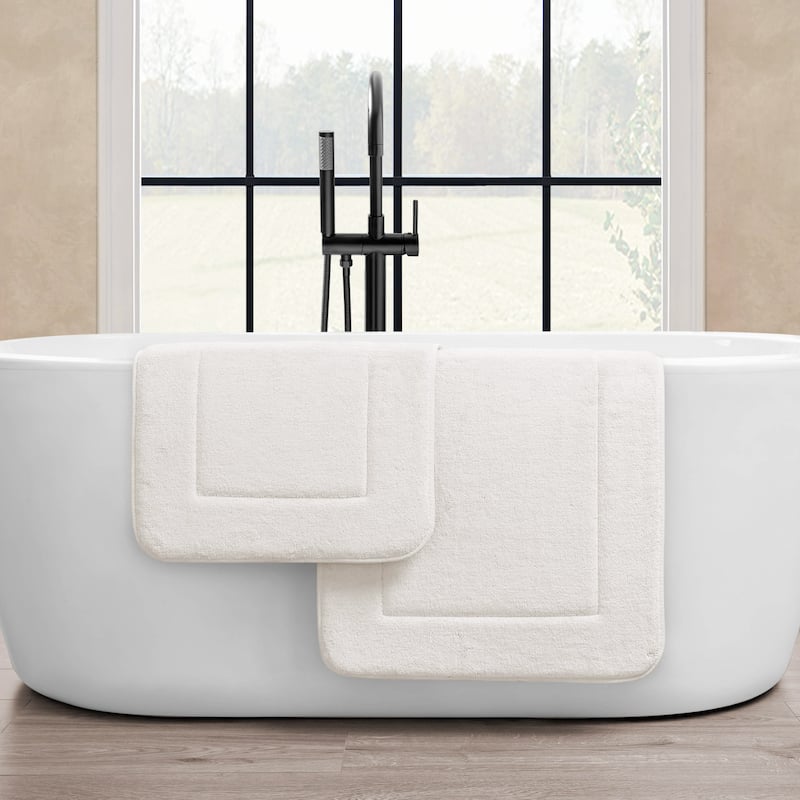 Oliver Brown Terry Memory Foam Bath Mat