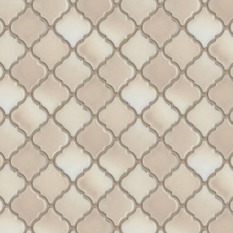 Merola Tile Hudson Tangier Truffle 12-3/8" x 12-3/8" Porcelain Floor and Wall Tile