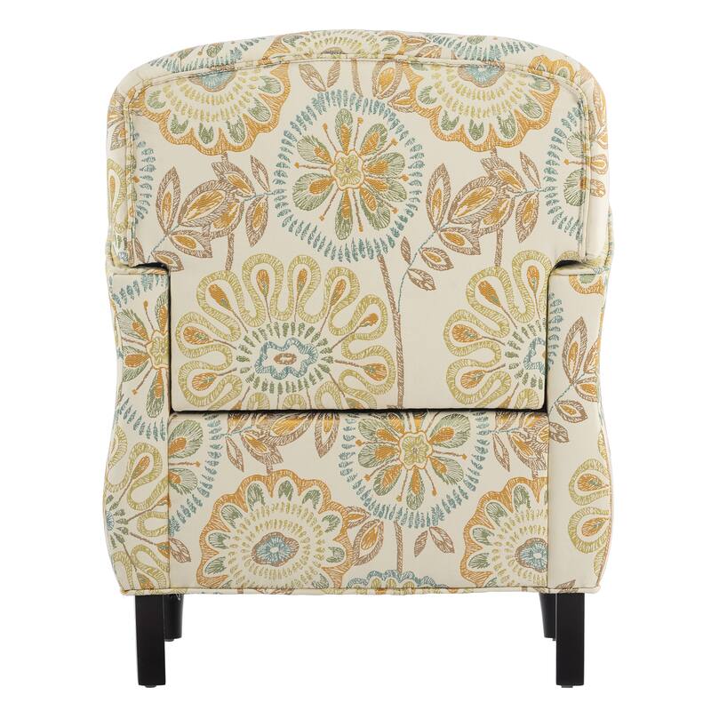 GDFStudio - Fabric Upholstered Accent Chair with Birch Legs