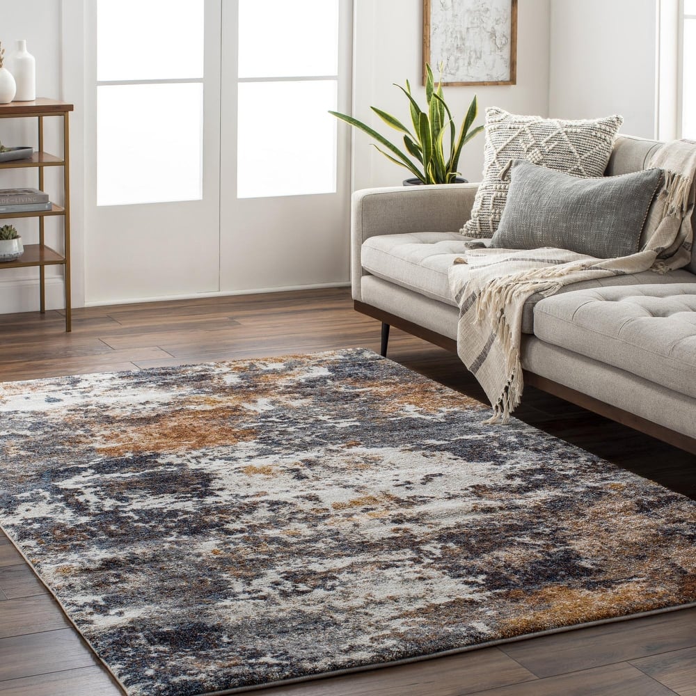 Livabliss Tuscany Industrial Abstract Area Rug