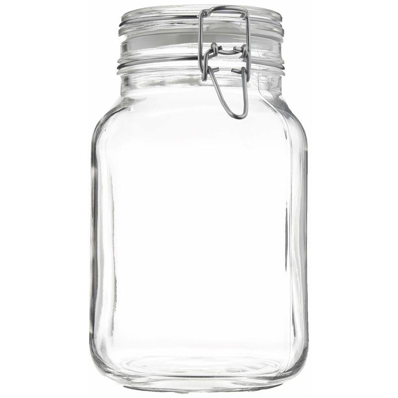 Bormioli Rocco Set of 2 Fido Jars