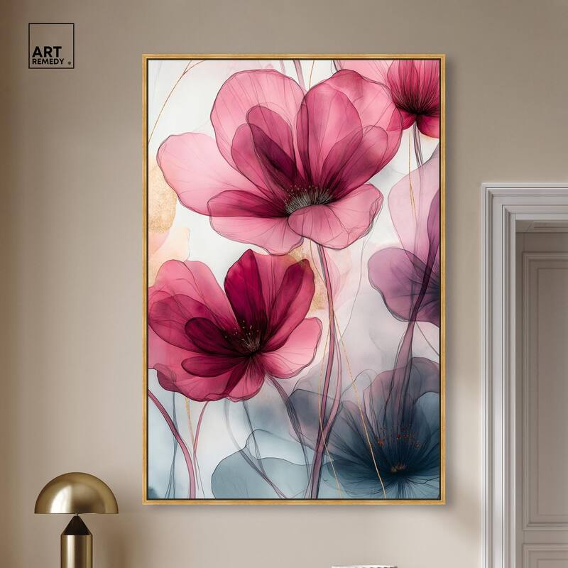 Filigree Flora II Canvas by Art Remedy