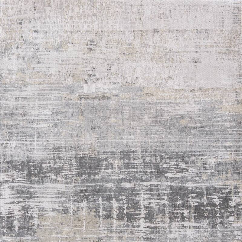 Heyad Abstract Modern Non Skid Woven Area Rug By HomeRoots - 96' X '31' X '0.12