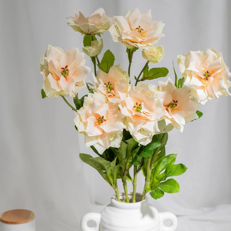 Silk Decorative Artificial Persian Buttercup(Pack of 1 Branch)