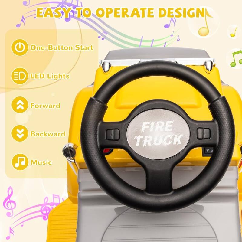 Ride on Truck, Kids Electric Car with Storage for 3+ Best Kids Gift, Green