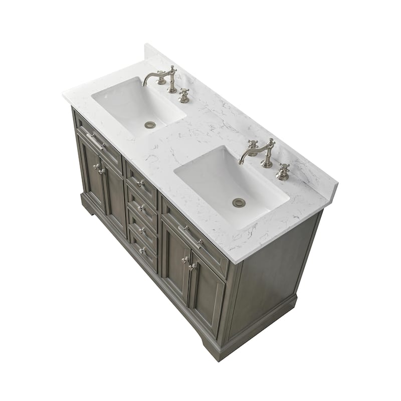 Sudio Design Thompson 54" Double Bathroom Vanity