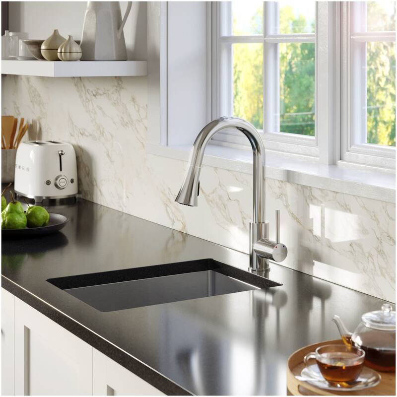 Karran USA KKF240 Weybridge 1.8 GPM Single Hole Kitchen Faucet