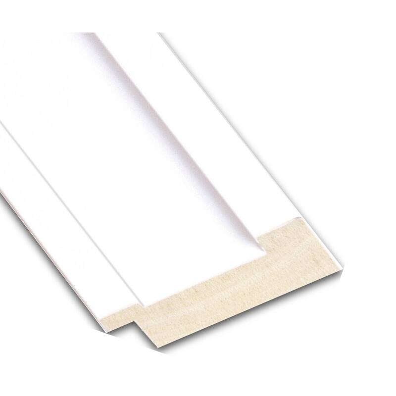 Craftsman White Wood Framed Natural Corkboard Bulletin Board - Board Size 36x24