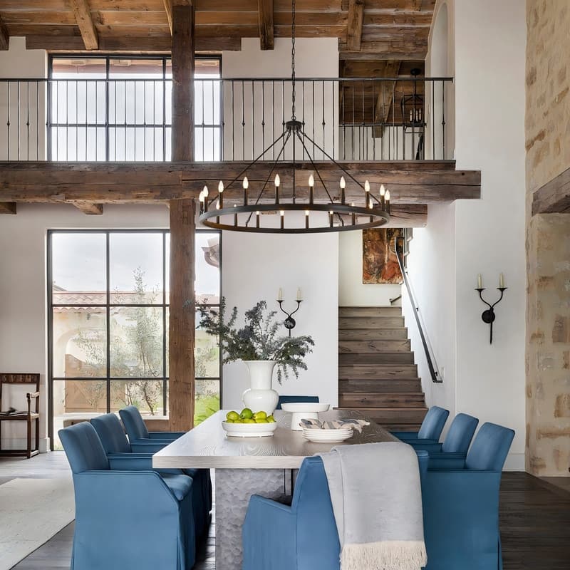 53" Large Wagon Wheel Chandelier Black Farmhouse Pendant Light Fixtures