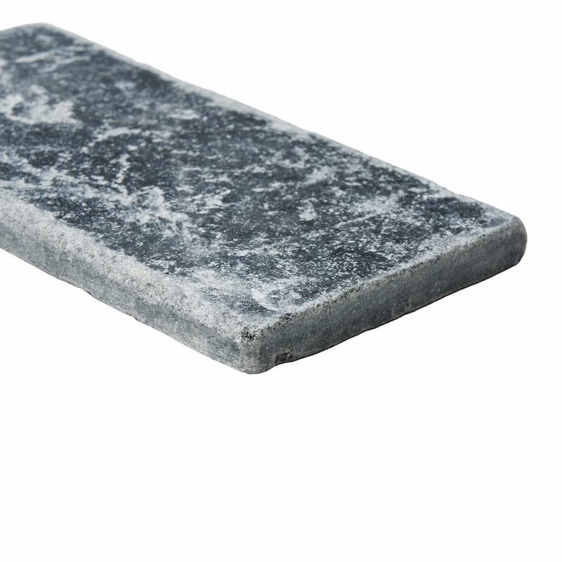 Midnight Marble 3" x 6" Tumbled Tile