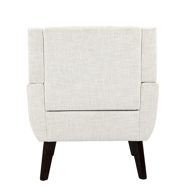 3-Piece Tufted Linen Armchair and Loveseat Set