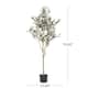 Taos 4' x 1.5' Artificial Olive Tree by Christopher Knight Home