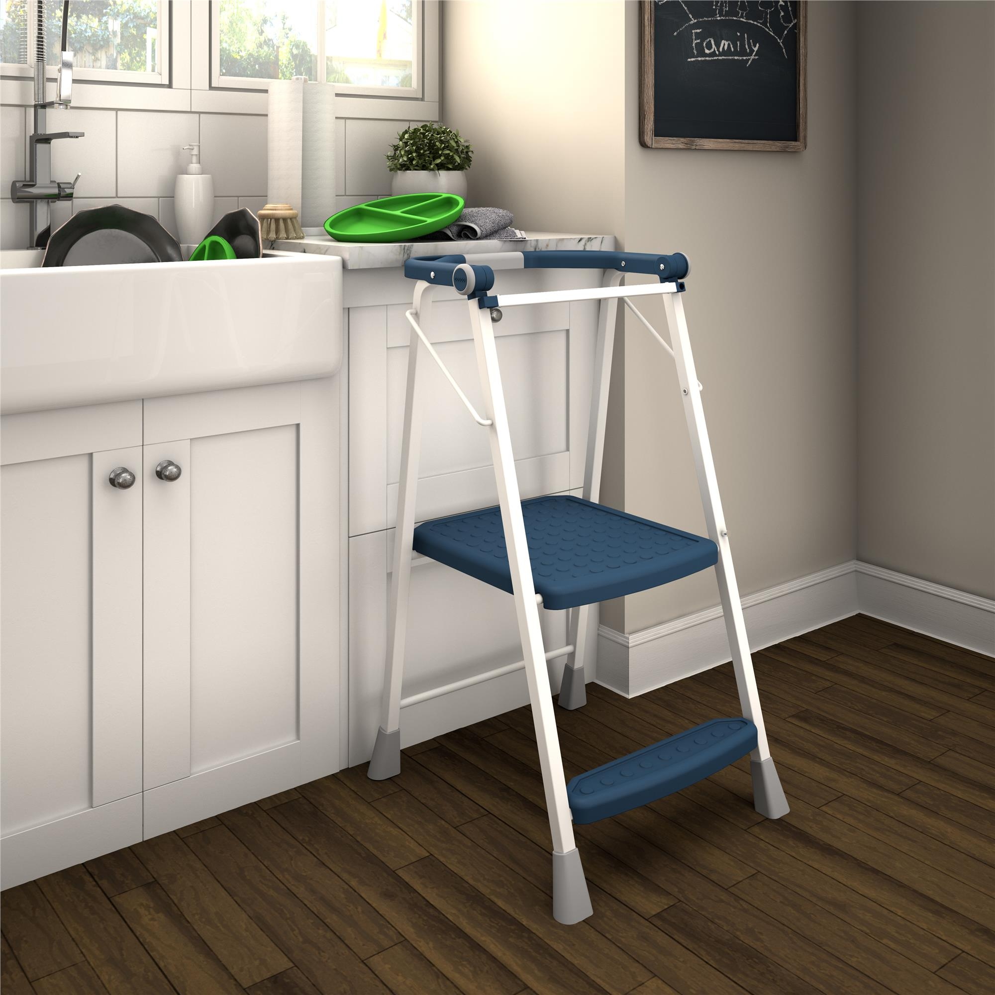 COSCO 2 Step Kitchen Stepper Adult Folding Step Stool Kids
