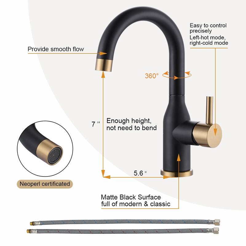 WOWOW Single Handle Bar Faucet