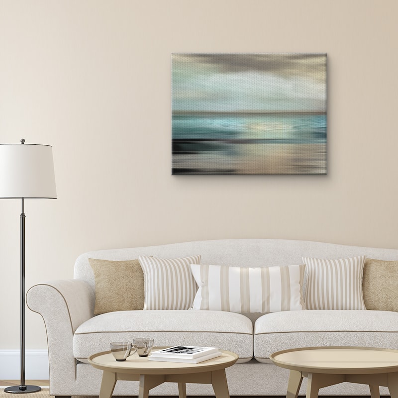 Shimmering Sea by Nan Canvas Art Print