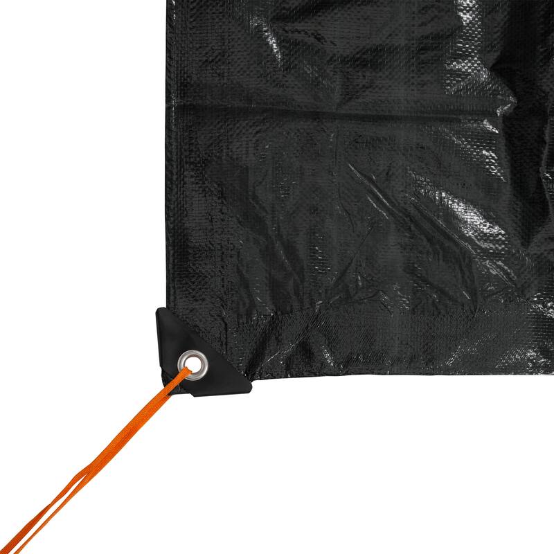 Stansport Medium-Duty Rip-Stop Tarp 10' x 12' - Dark Green - 2 Pack