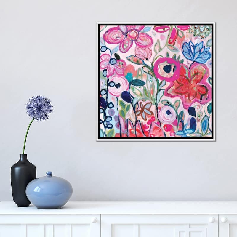 iCanvas "Beloved" by Carrie Schmitt Framed Canvas Print