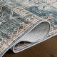 preview thumbnail 26 of 32, Nuloom Philomena Medallion SplashGuard Machine Washable Area Rug