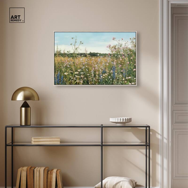 Glimmering Glade Garden II Canvas by Art Remedy