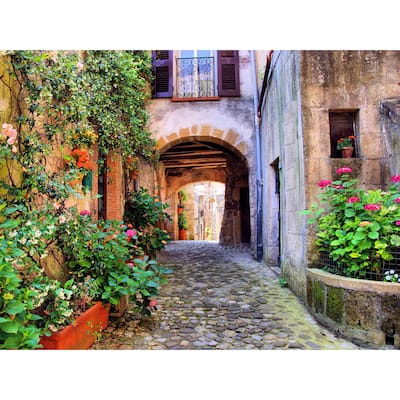 Arched Entry Indoor/Outdoor Art - Multi-color