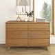 preview thumbnail 5 of 43, Max and Lily Scandinavian 6 Drawer Dresser