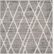 preview thumbnail 12 of 18, SAFAVIEH Adirondack Johanna Trellis Rug 4' Square - Ivory/Silver - Square
