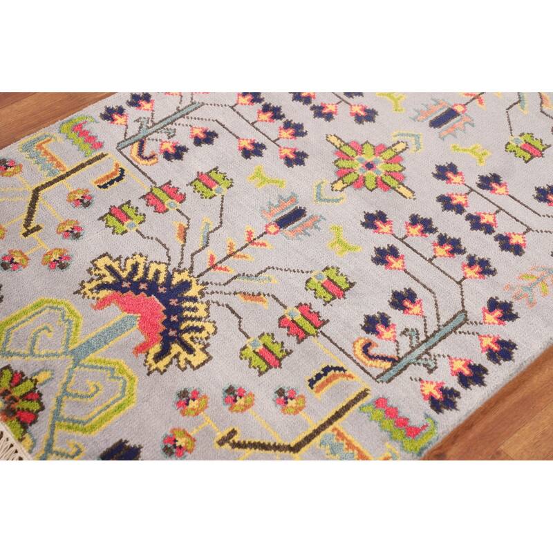 Ziegler Indian Foyer Rug Handmade Wool Carpet - 3'0"x 5'2"