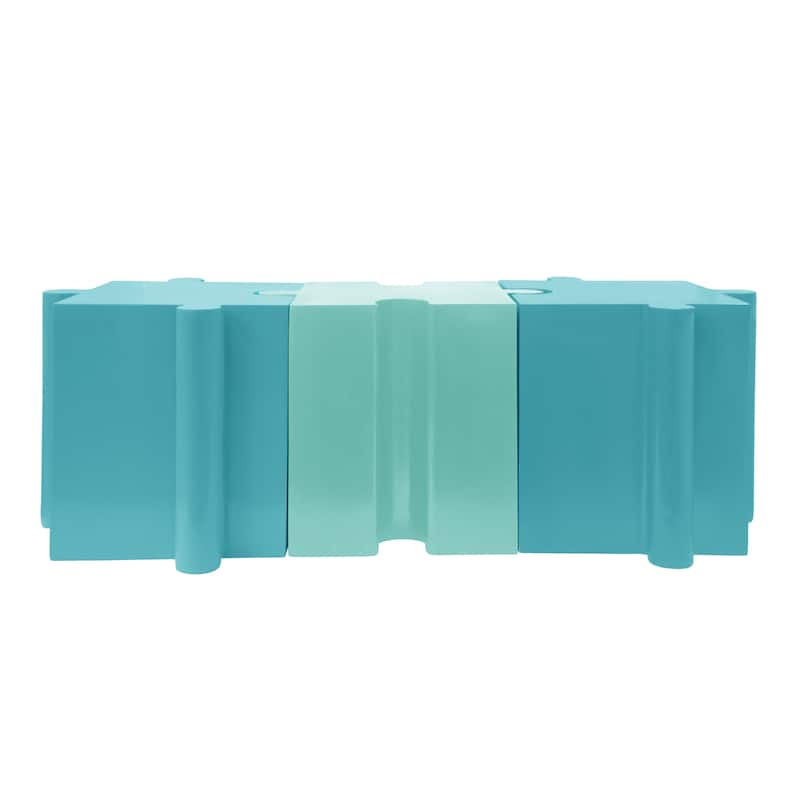 Christopher Knight Home - Mandy Modern Outdoor Side Table with Modular Concave Edge Design