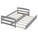 preview thumbnail 9 of 23, Twin Size Platform Bed with Twin Size Trundle