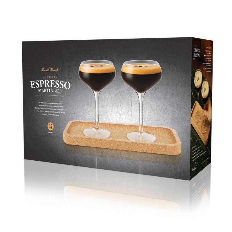 Final Touch Espresso Martini Flight, 4.75 oz (4-Piece Set)