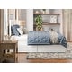 preview thumbnail 4 of 13, AFI Canyon Full Wood Platform Bed with Footboard & 2 Storage Drawers in White