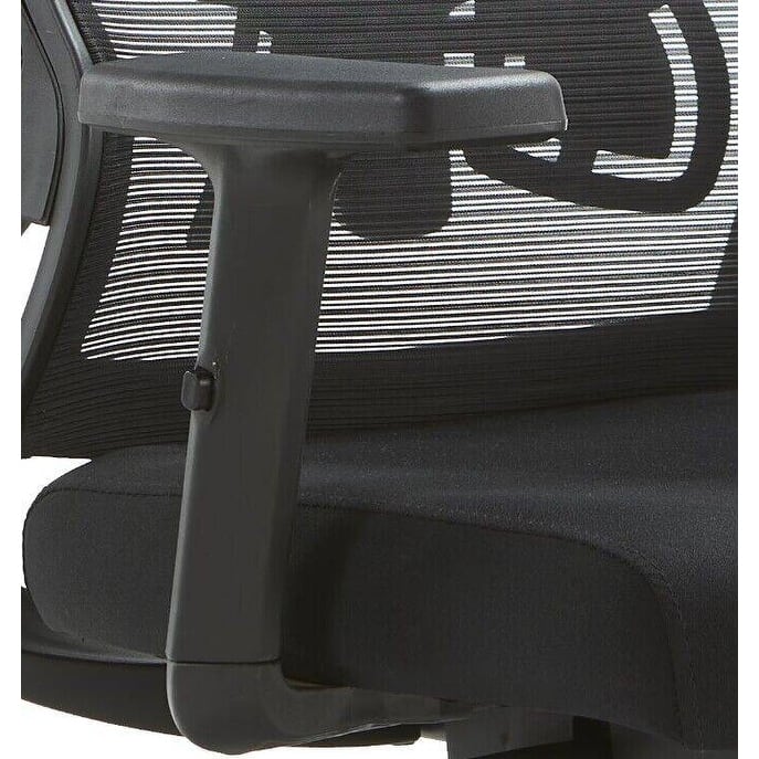 Dale Mesh Back Ergonomic Office Chair with Adjustable Height/Arms Cotton Padded Seat Tilt Swivel for Home Office or Conference
